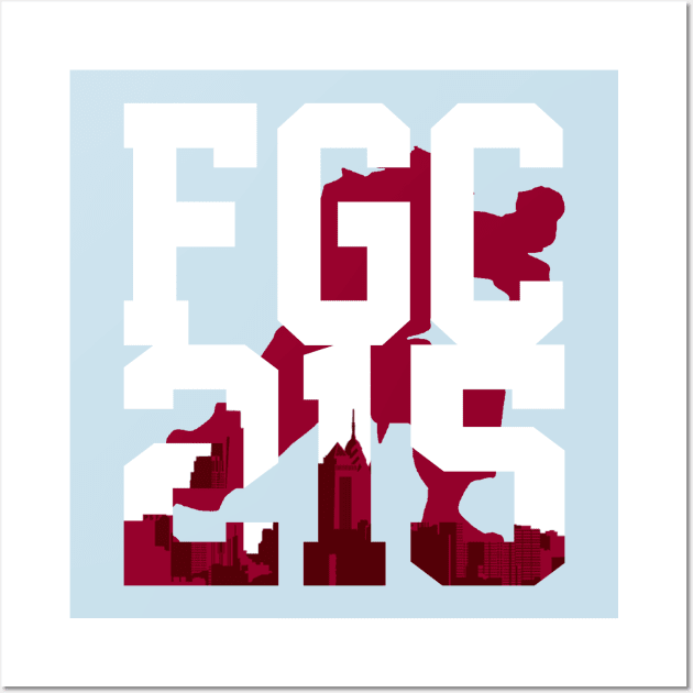 Philly FGC (FGC215) No Wordmark Wall Art by DOWX_20